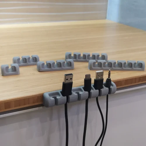 SOULWIT Cable Holder Clips, 6-Pack Cable Management Cord Organizer
