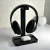 Headphone stand - headset holder with tray
