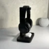 Headphone stand - headset holder with tray