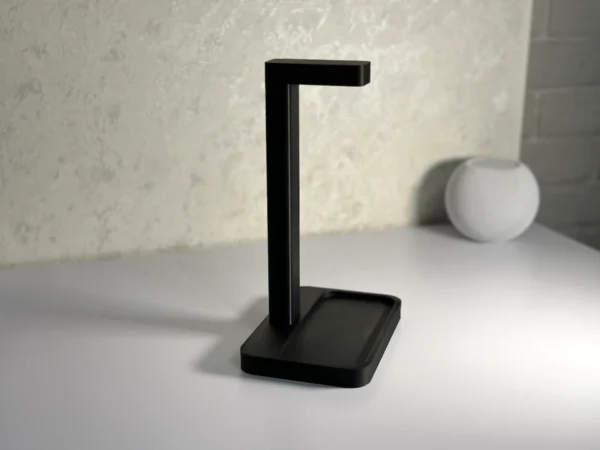 Headphone stand - headset holder with tray