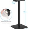 Headphone Stand Headset Holder Earphone Stand with Aluminum Supporting Bar