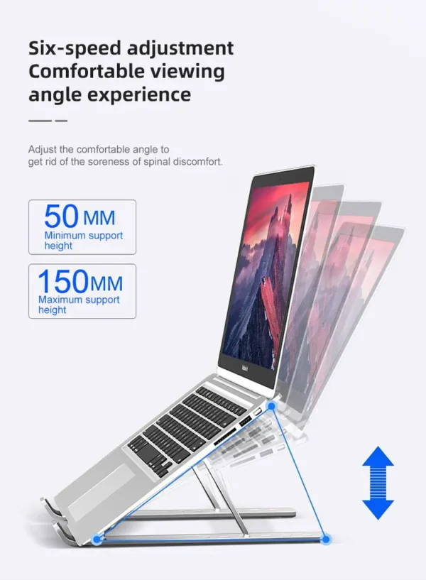Laptop Stand Aluminium Alloy Adjustable Laptop Holder  #Ls_6.0.12