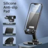 Mobile Phone Holders Portable Tablet Stand Desktop Mounts ABS Damping Gasket Plastic