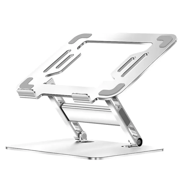 Height Adjustable 360 Rotating Base Foldable Metal Laptop Stand #Ls_6.0.11