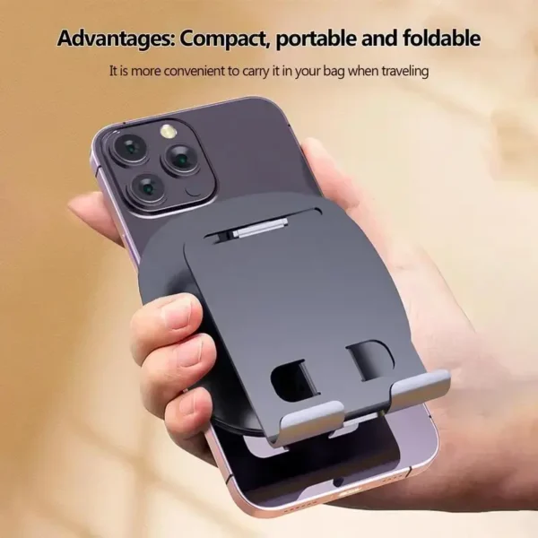 Desk 360 Rotation Adjustable Portable Metal Phone Holder