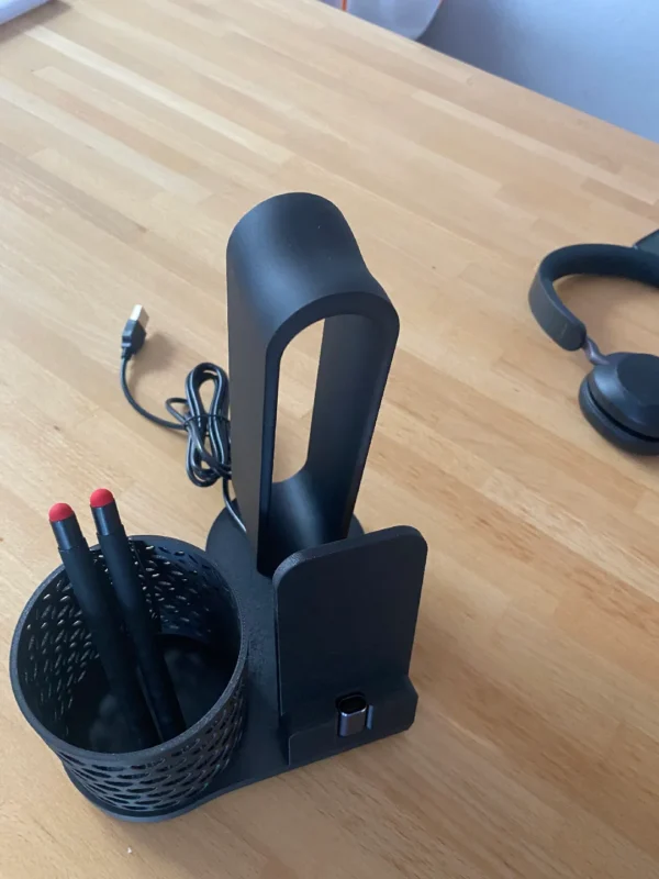 Headphone Stand With Phone Holder And penholder -
